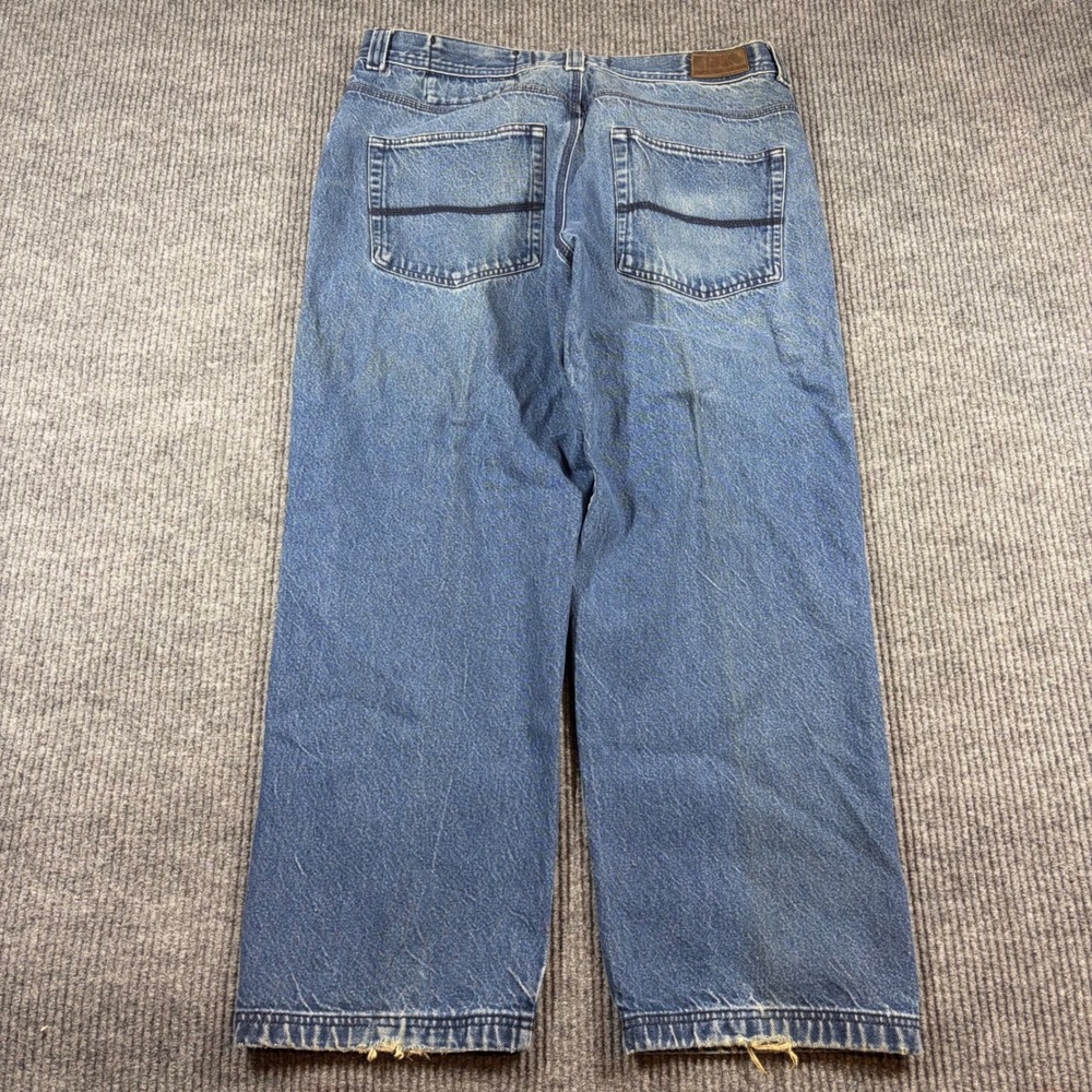 Beverly Hills Polo Club Jeans Men's 40x32 Blue Denim Relaxed Fit Baggy Y2K